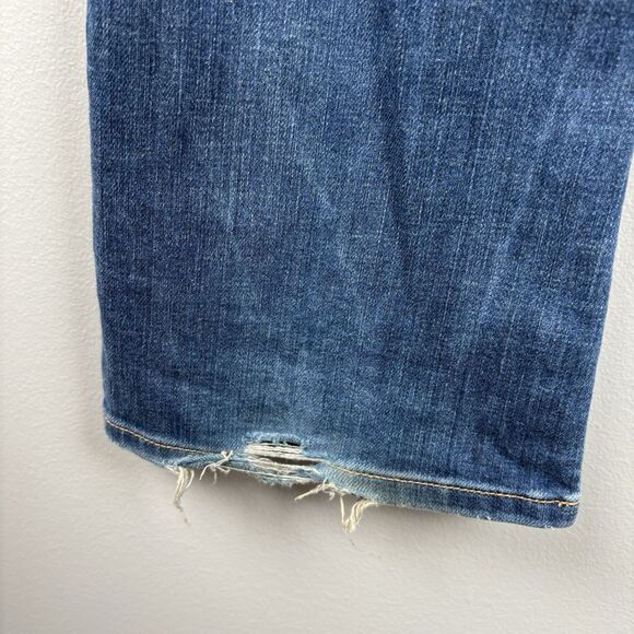 Lucky Brand Lola Boot Jeans Womens 2/26 Blue Medium Wash Denim Low Rise - Picture 16 of 16